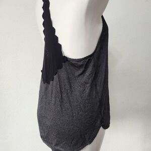 LuLulemon Charcoal Gray 105‎ F Singlet Tank Top Lasercut Racerback
